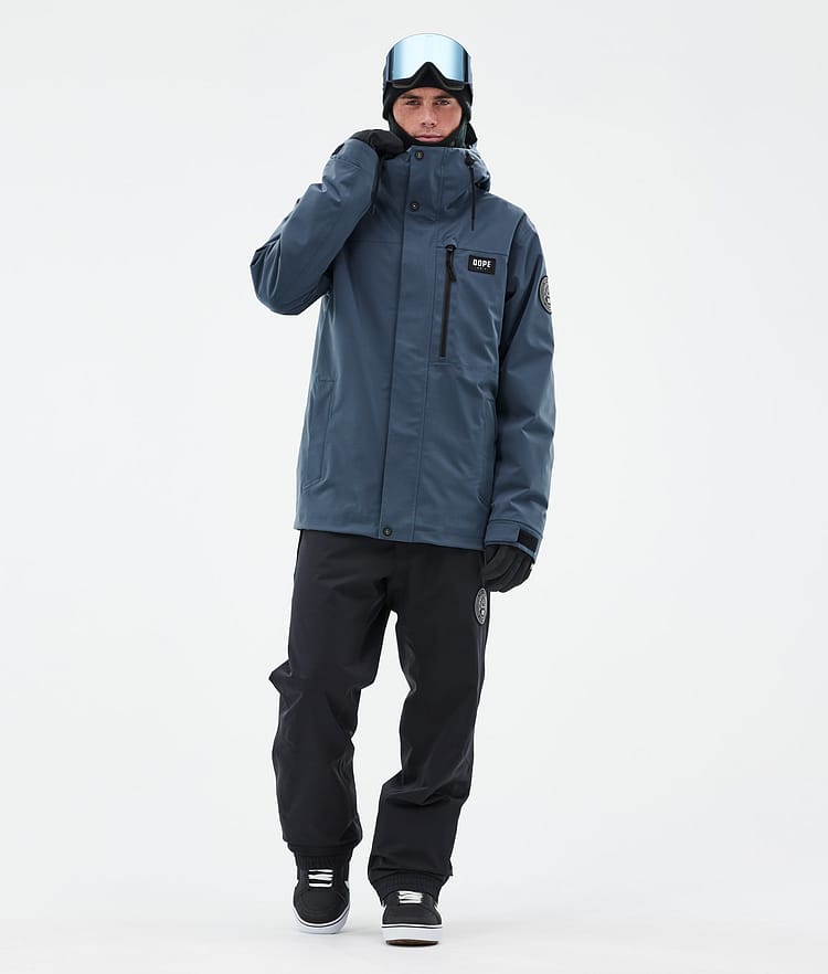 Dope Blizzard Full Zip Veste Snowboard Homme Metal Blue, Image 2 sur 9