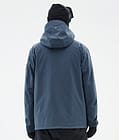 Dope Blizzard Full Zip Snowboard Jacket Men Metal Blue Renewed, Image 6 of 9