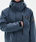 Dope Blizzard Full Zip Snowboard Jacket Men Metal Blue Renewed, Image 8 of 9