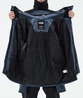 Dope Blizzard Full Zip Snowboard Jacket Men Metal Blue Renewed, Image 9 of 9