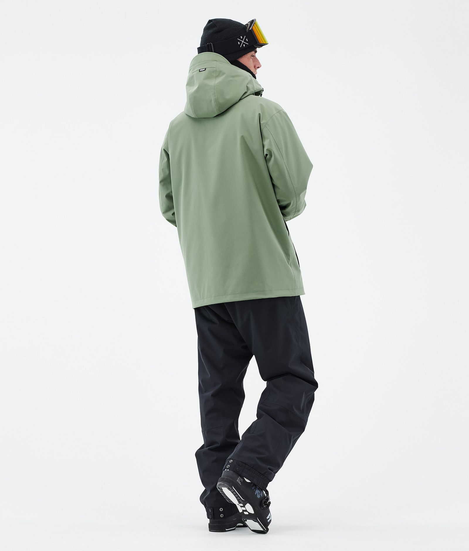 Dope Blizzard Full Zip Veste de Ski Homme Moss Green, Image 4 sur 9