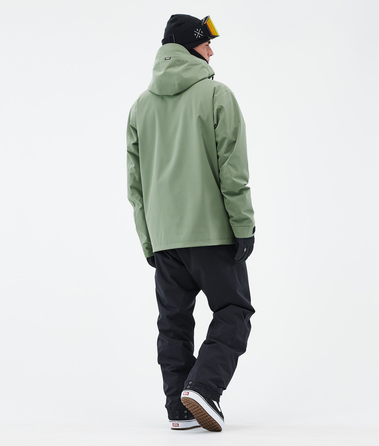 Dope Blizzard Full Zip Kurtka Snowboardowa Mężczyźni Moss Green, Zdjęcie 4 z 9