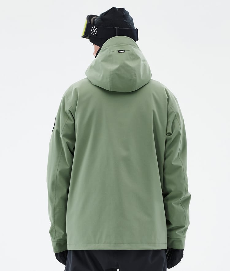 Dope Blizzard Full Zip Ski Jacket Men Moss Green, Image 6 of 9