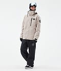 Dope Blizzard Full Zip Snowboardjakke Herre Sand, Billede 2 af 9