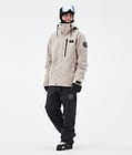 Dope Blizzard Full Zip Ski Jacket Men Sand, Image 2 of 9