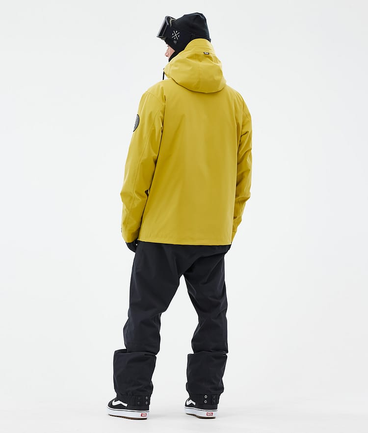 Dope Blizzard Full Zip Giacca Snowboard Uomo Yellow, Immagine 4 di 9