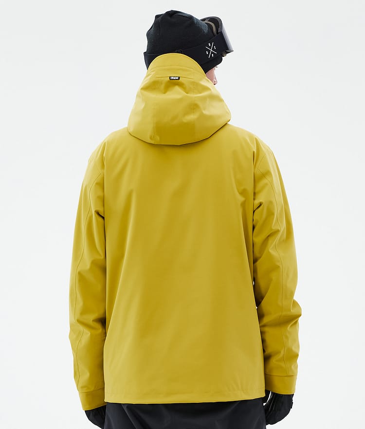 Dope Blizzard Full Zip Ski Jacket Men Yellow, Image 6 of 9