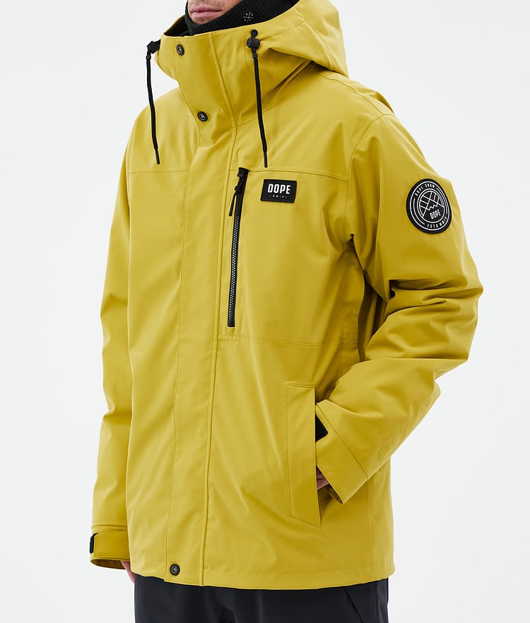 Dope Blizzard Full Zip 24 Giacca Sci Uomo Yellow, Immagine 7 di 9