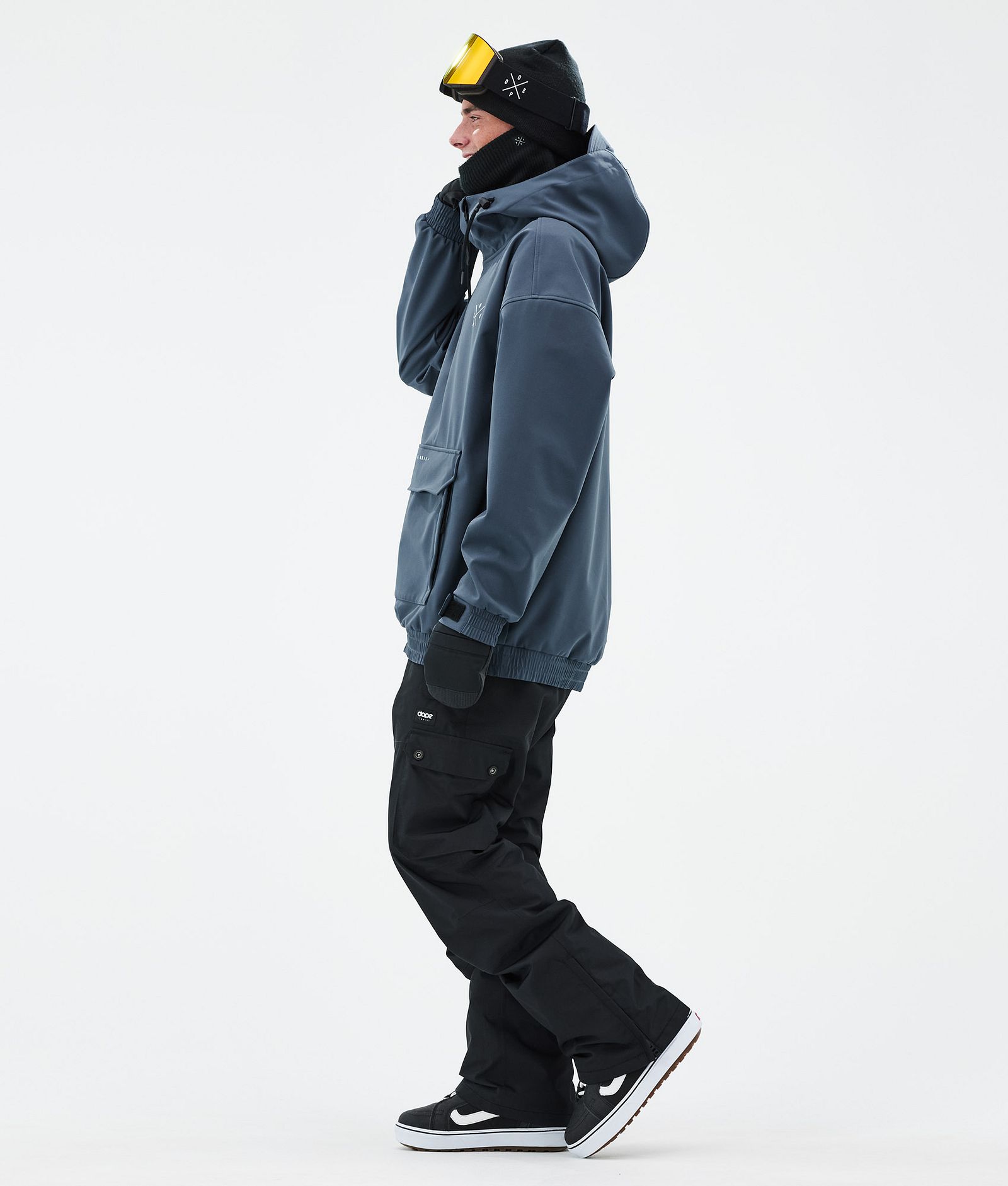 Dope Cyclone Snowboard Jacket Men Metal Blue, Image 3 of 8