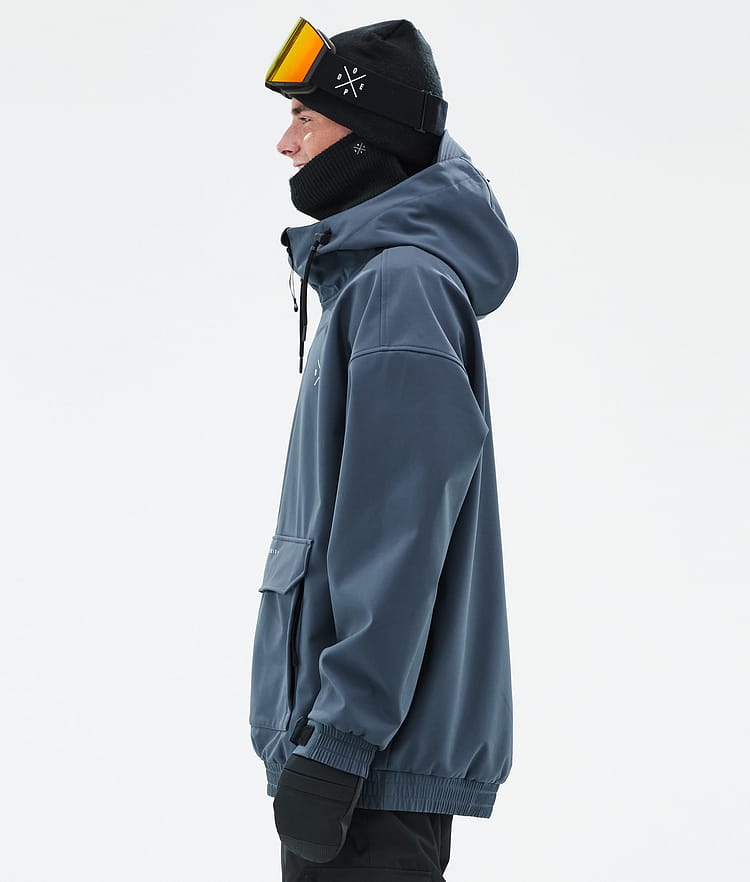 Dope Cyclone Ski Jacket Men Metal Blue, Image 5 of 8