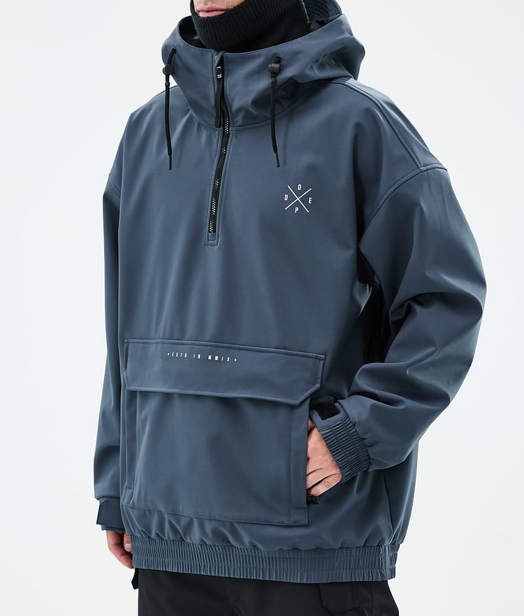 Dope Cyclone Ski Jacket Men Metal Blue, Image 7 of 8