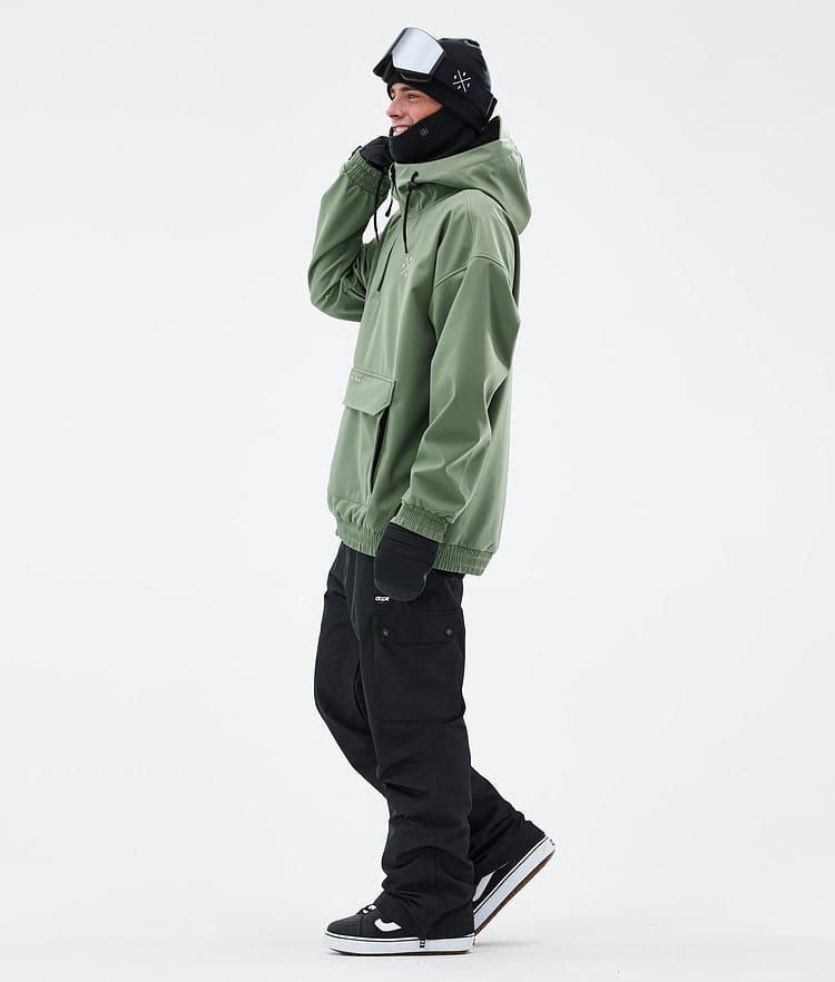 Dope Cyclone Veste Snowboard Homme Moss Green, Image 3 sur 8