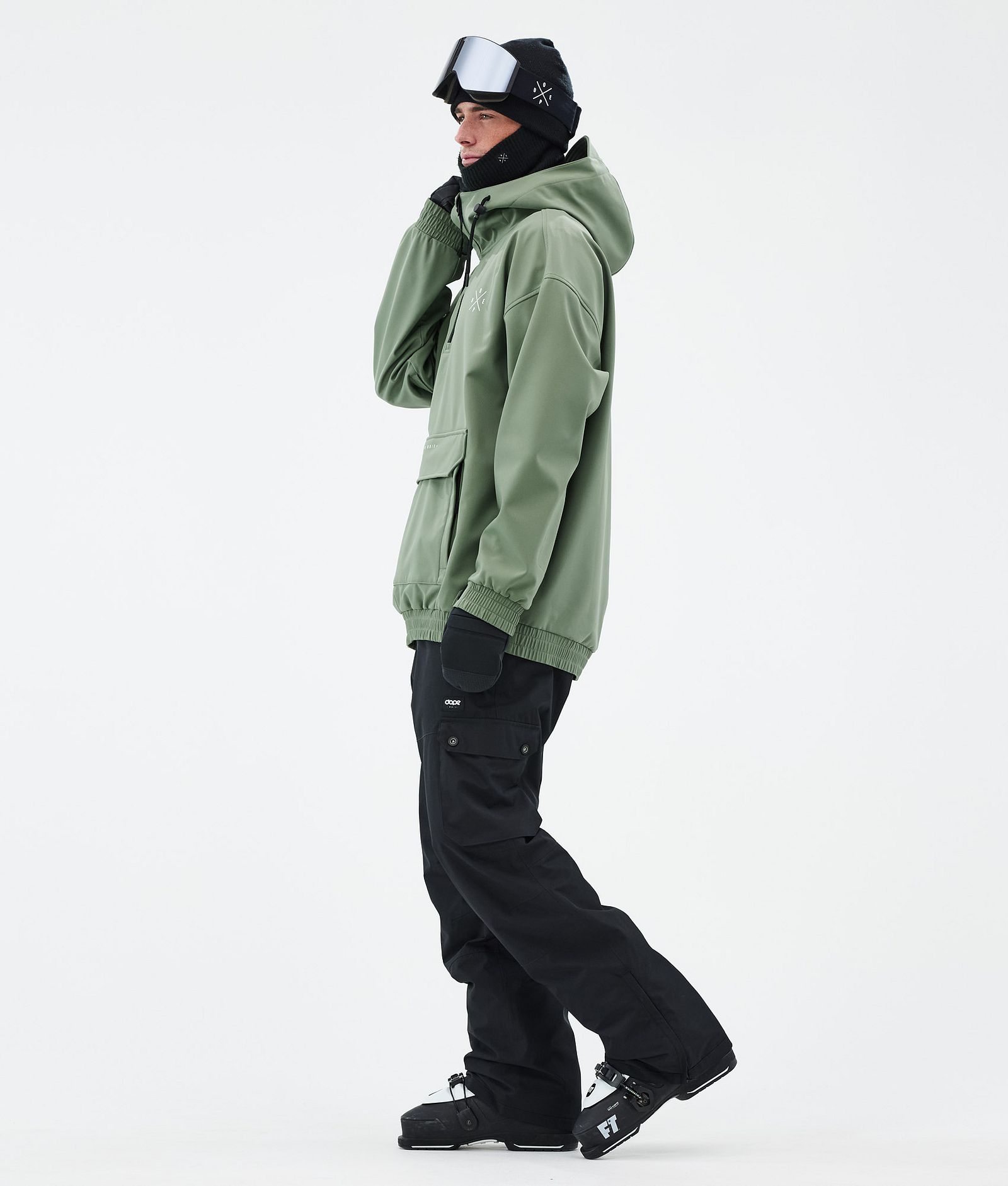 Dope Cyclone Ski Jacket Men Moss Green, Image 4 of 8