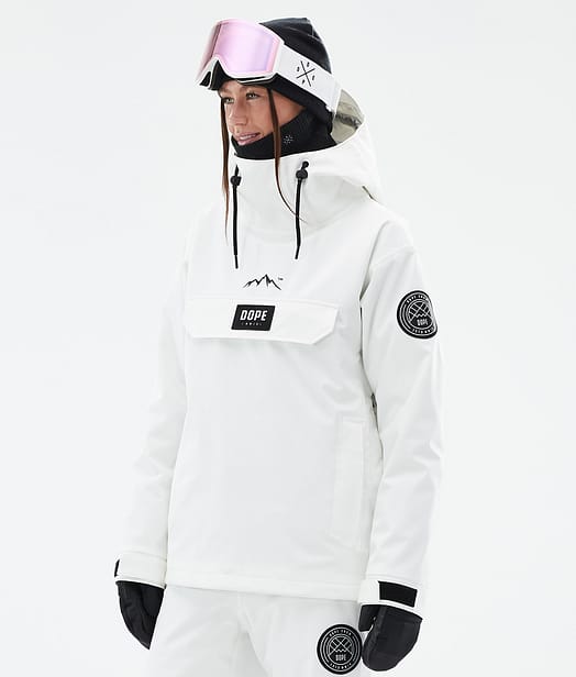 Dope Blizzard W Snowboard Jacket Women Whitish