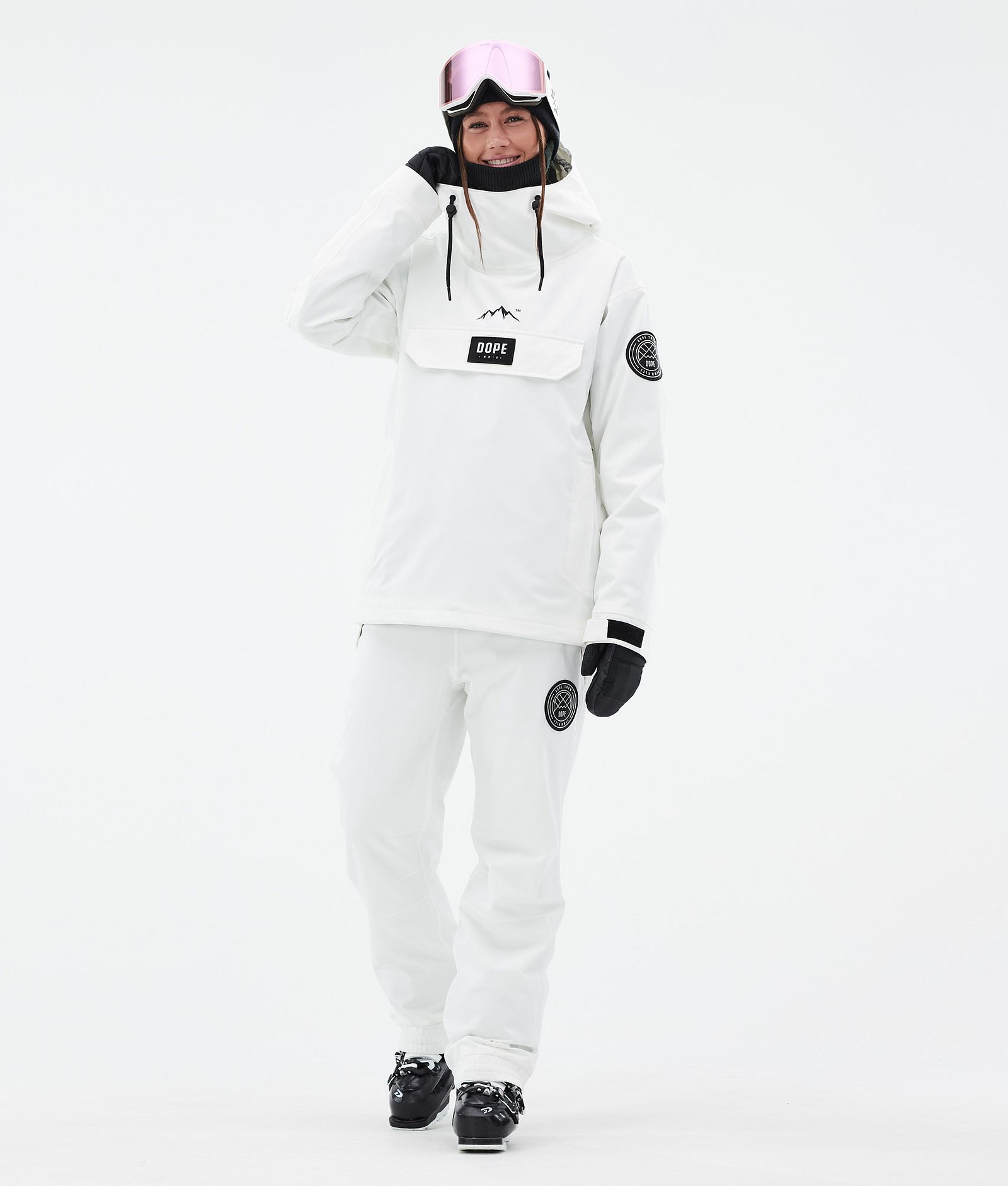 Dope Blizzard W Veste de Ski Femme Whitish, Image 2 sur 8