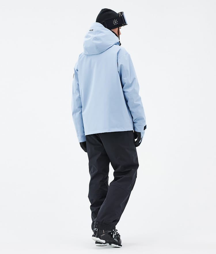 Dope Blizzard W Full Zip 24 Ski jas Dames Light Blue, Afbeelding 4 van 9
