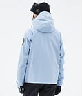 Dope Blizzard W Full Zip Veste de Ski Femme Light Blue, Image 6 sur 9