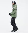 Dope Blizzard W Full Zip Kurtka Narciarska Kobiety Moss Green, Zdjęcie 3 z 9