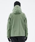 Dope Blizzard W Full Zip Snowboardjakke Dame Moss Green, Billede 6 af 9