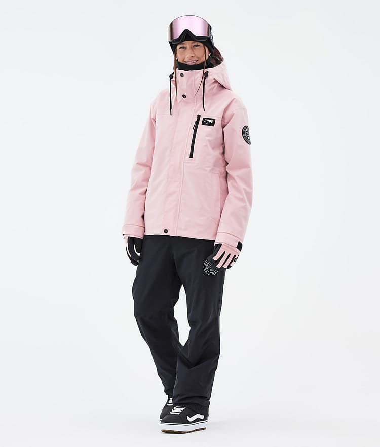 Dope Blizzard W Full Zip 24 Snowboard jas Dames Soft Pink, Afbeelding 2 van 9