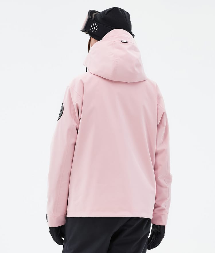 Dope Blizzard W Full Zip Ski jas Dames Soft Pink, Afbeelding 6 van 9