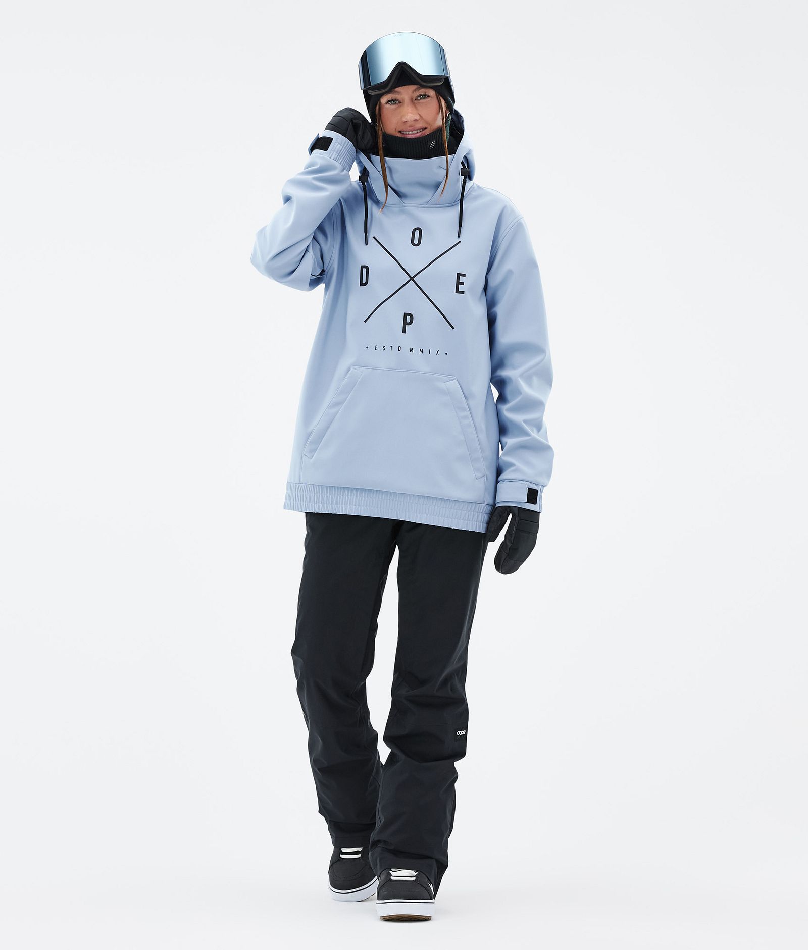 Dope Yeti W Snowboardjacke Damen 2X-Up Light Blue, Bild 2 von 7