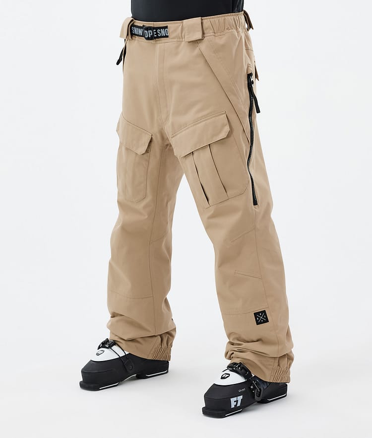 Dope Antek Pantaloni Sci Uomo Khaki, Immagine 1 di 7