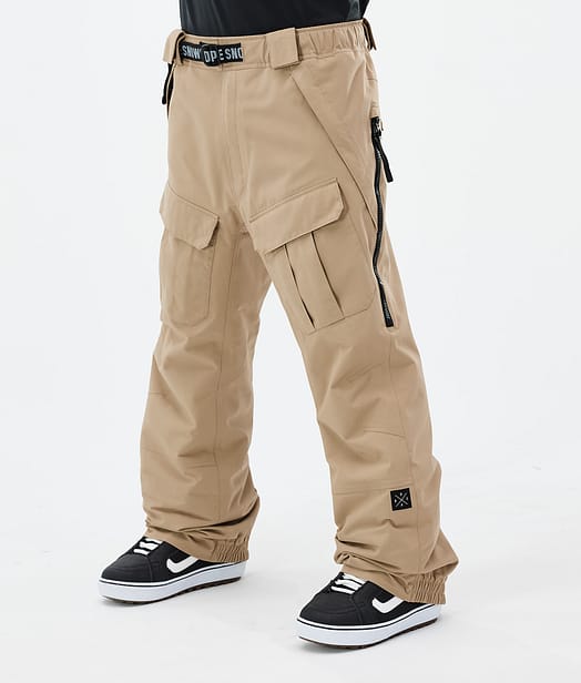 Dope Antek Pantalones Snowboard Hombre Khaki