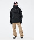 Dope Antek Kalhoty na Snowboard Pánské Khaki, Obrázek 3 z 7