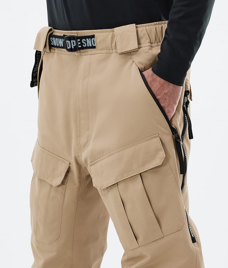 Dope Antek Pantaloni Sci Uomo Khaki, Immagine 5 di 7