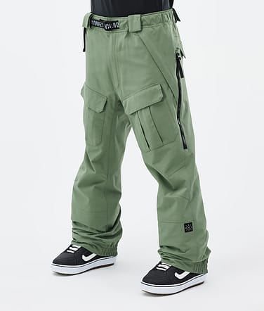 Dope Antek Pantalon de Snowboard Homme Moss Green