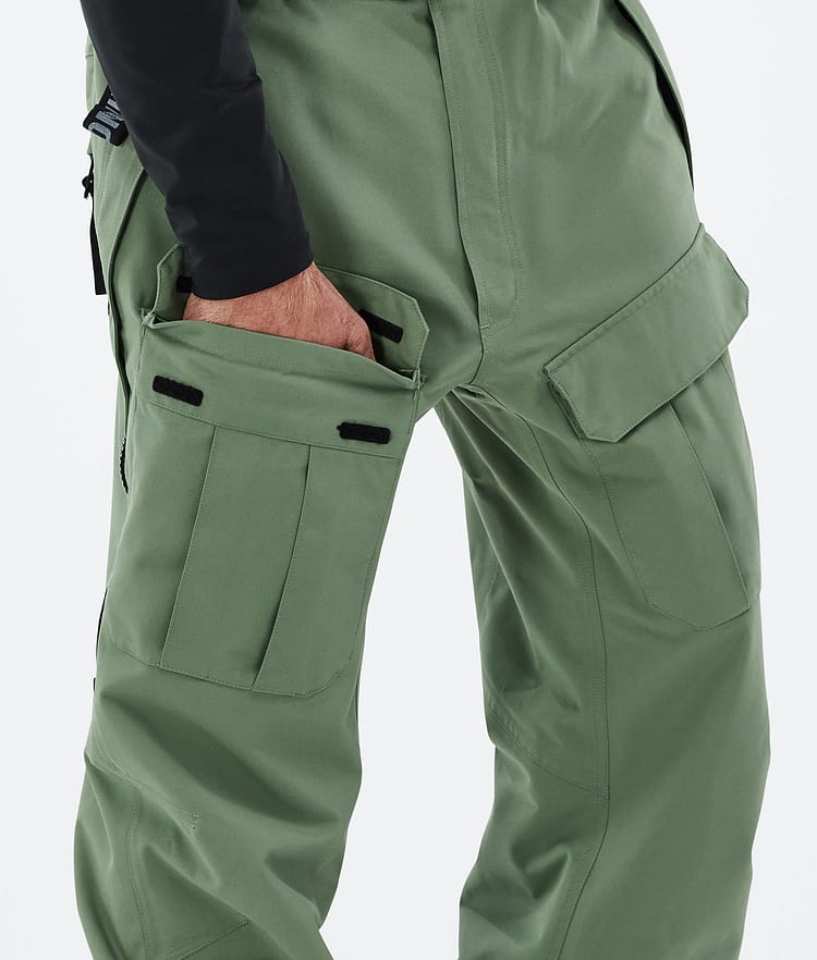 Dope Antek Pantalon de Ski Homme Moss Green, Image 6 sur 7