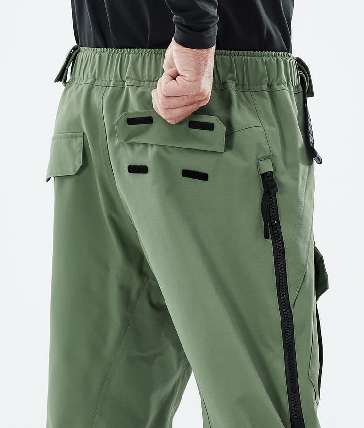 Dope Antek Pantaloni Snowboard Uomo Moss Green, Immagine 7 di 7