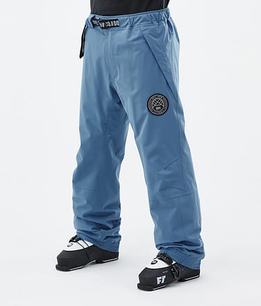 Dope Blizzard Ski Pants Men Blue Steel