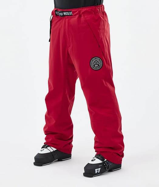 Dope Blizzard Pantaloni Sci Uomo Deep Red