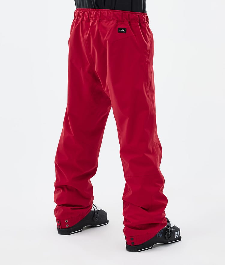 Dope Blizzard Ski Pants Men Deep Red, Image 4 of 5