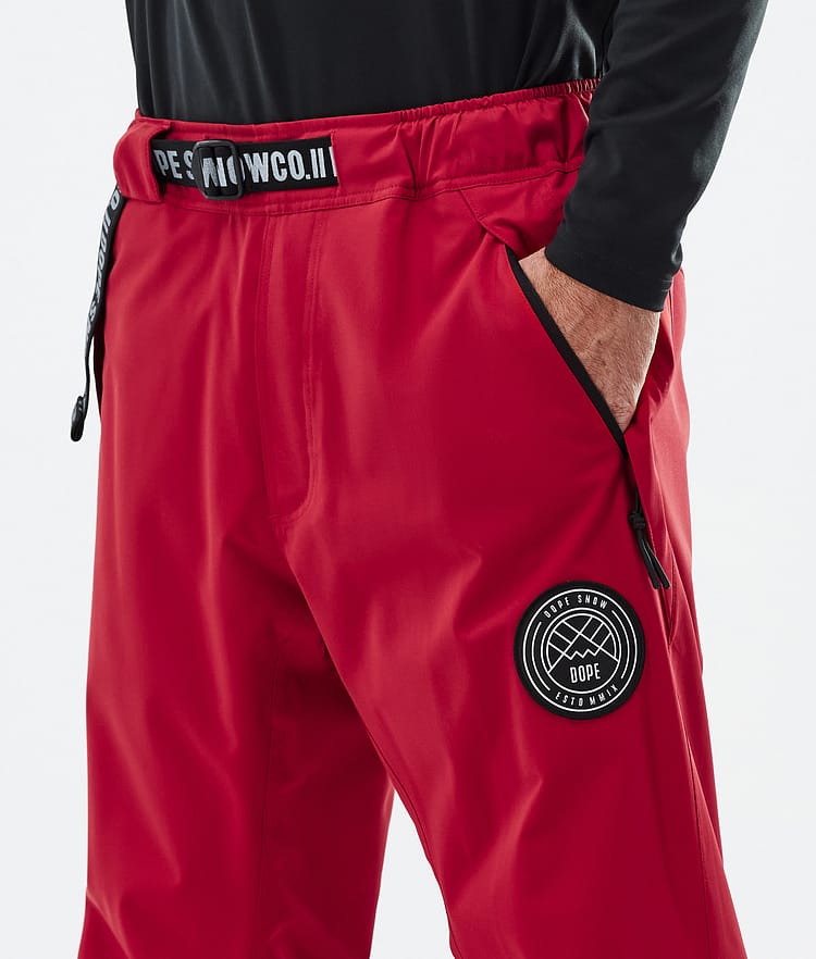 Dope Blizzard Ski Pants Men Deep Red, Image 5 of 5