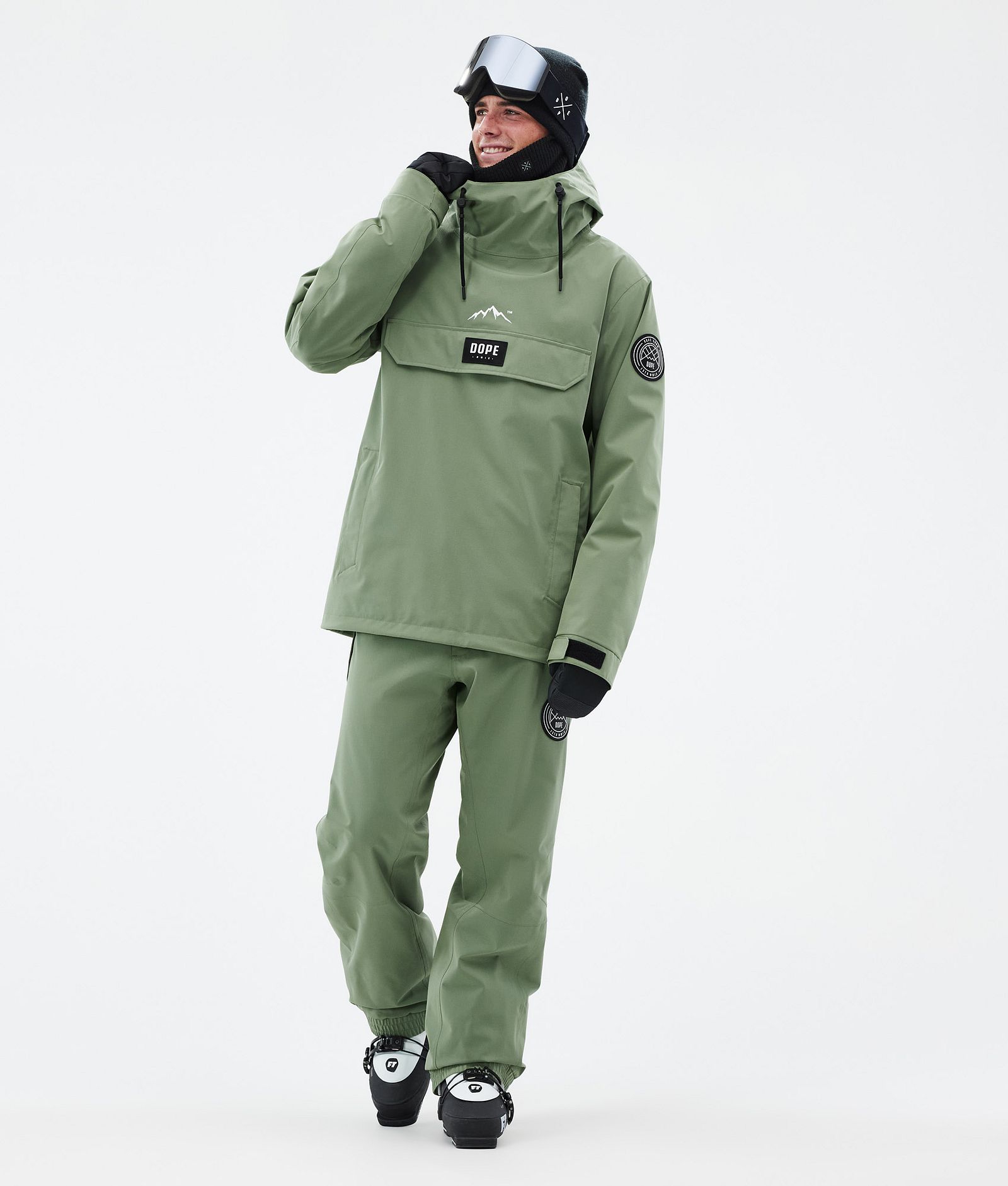 Dope Blizzard Pantaloni Sci Uomo Moss Green, Immagine 2 di 5