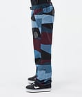 Dope Blizzard Snowboard Broek Heren Shards Burgundy Blue, Afbeelding 3 van 5