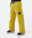 Dope Blizzard Spodnie Snowboardowe Mężczyźni Yellow