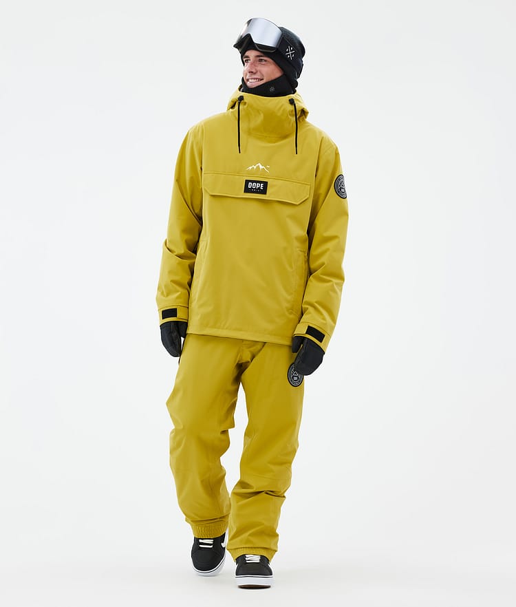 Dope Blizzard Pantaloni Snowboard Uomo Yellow, Immagine 2 di 5