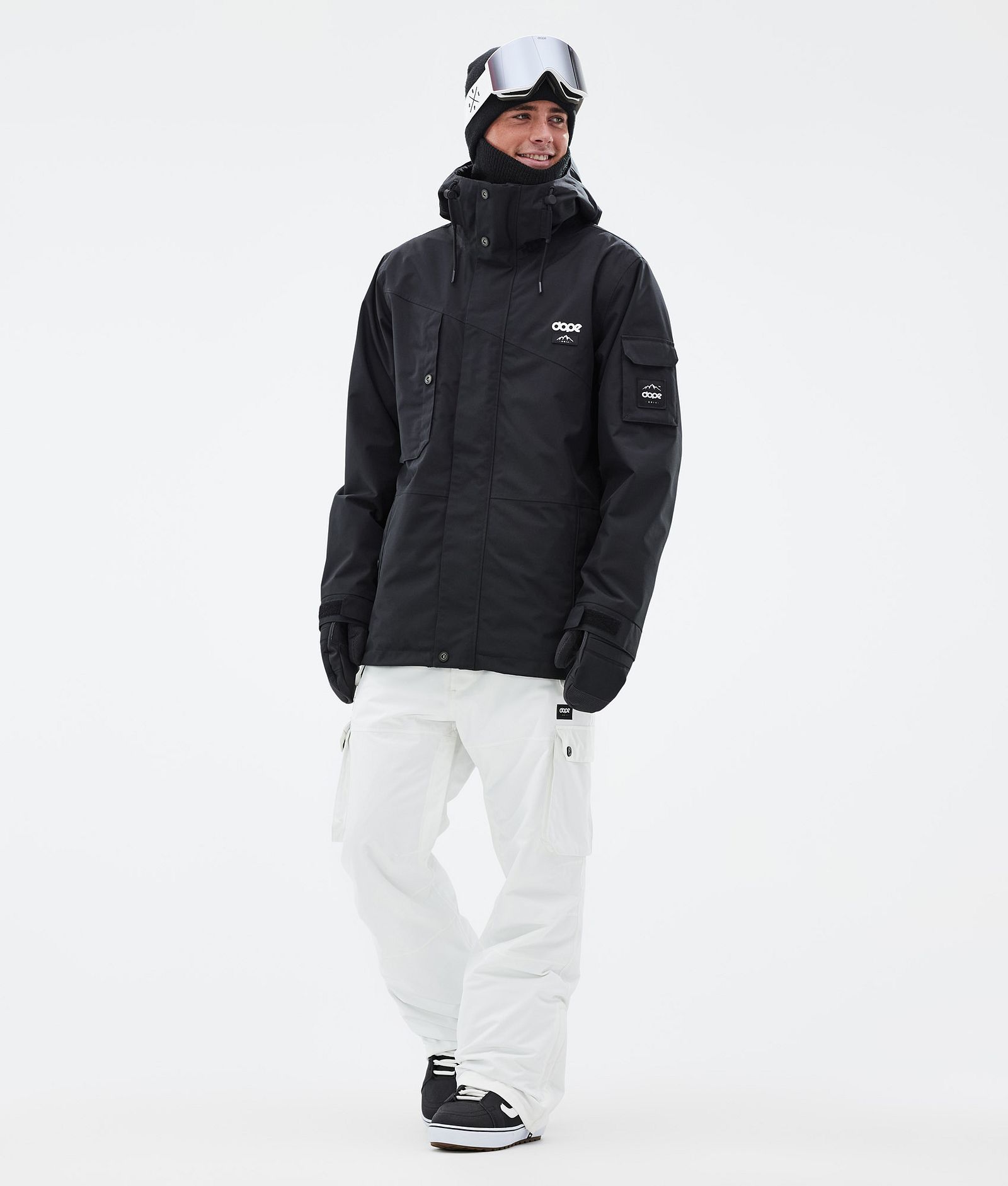 Dope Iconic Pantalon de Snowboard Homme Whitish, Image 2 sur 7