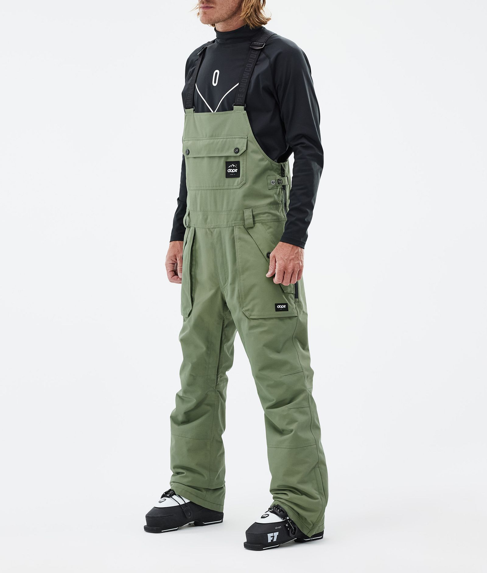 Dope Notorious B.I.B Ski Pants Men Moss Green, Image 1 of 7