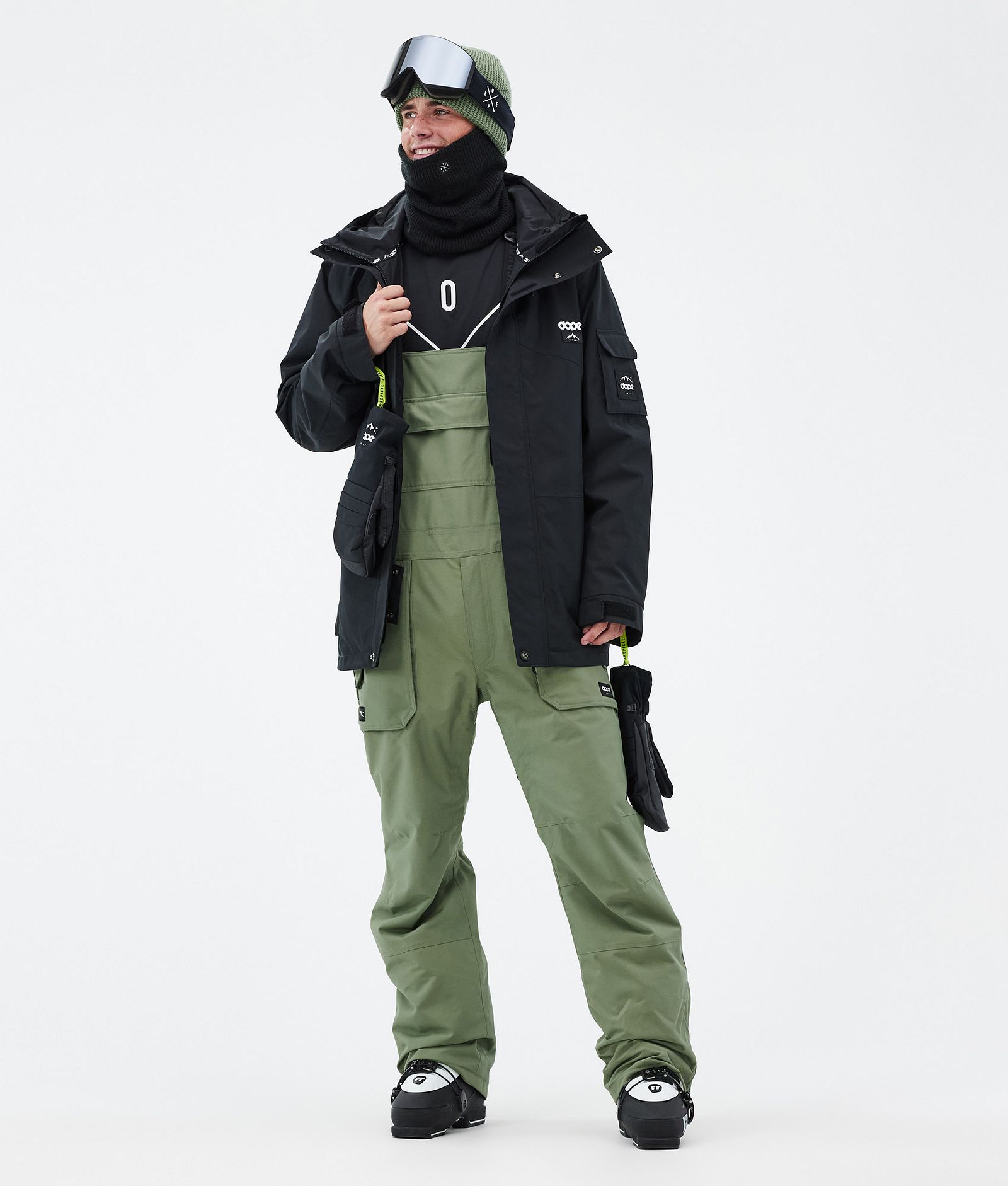 Dope Notorious B.I.B Ski Pants Men Moss Green, Image 2 of 7