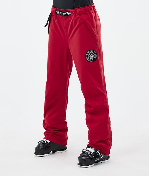 Dope Blizzard W Ski Pants Women Deep Red