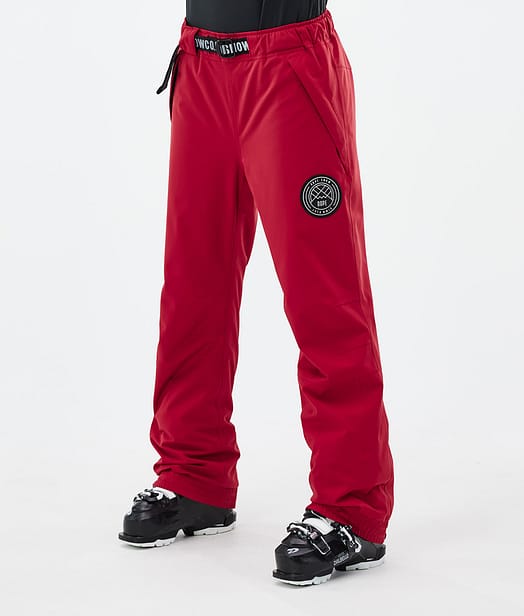 Dope Blizzard W 2024 Skihose Damen Deep Red
