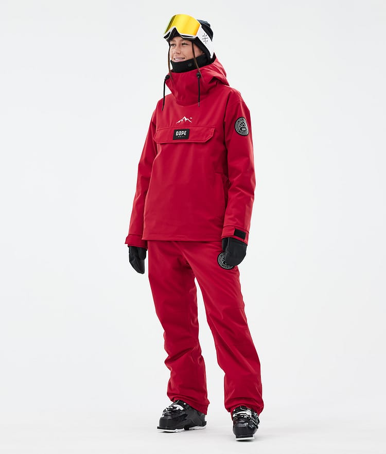 Dope Blizzard W Pantalones Esquí Mujer Deep Red, Imagen 2 de 5