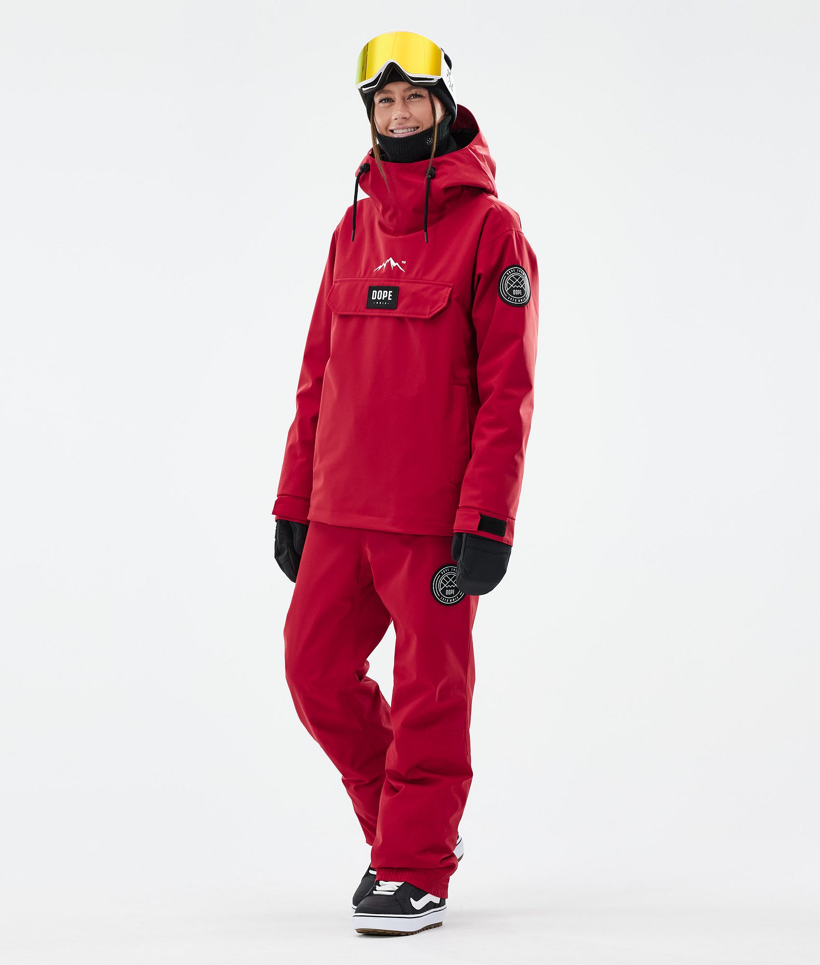 Dope Blizzard W Pantaloni Snowboard Donna Deep Red, Immagine 2 di 5