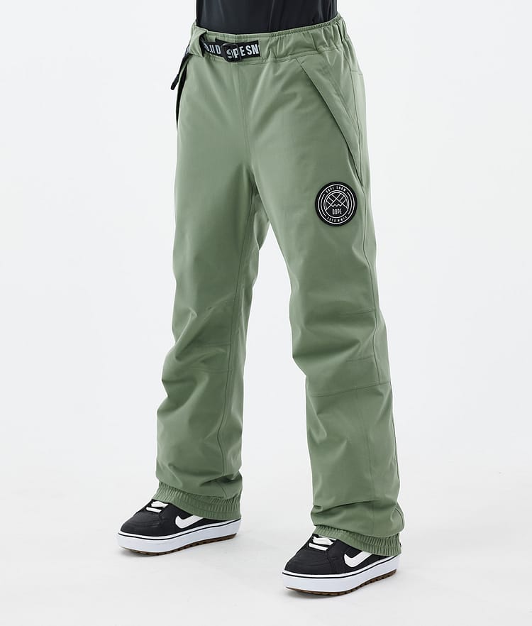 Dope Blizzard W Pantaloni Snowboard Donna Moss Green, Immagine 1 di 5