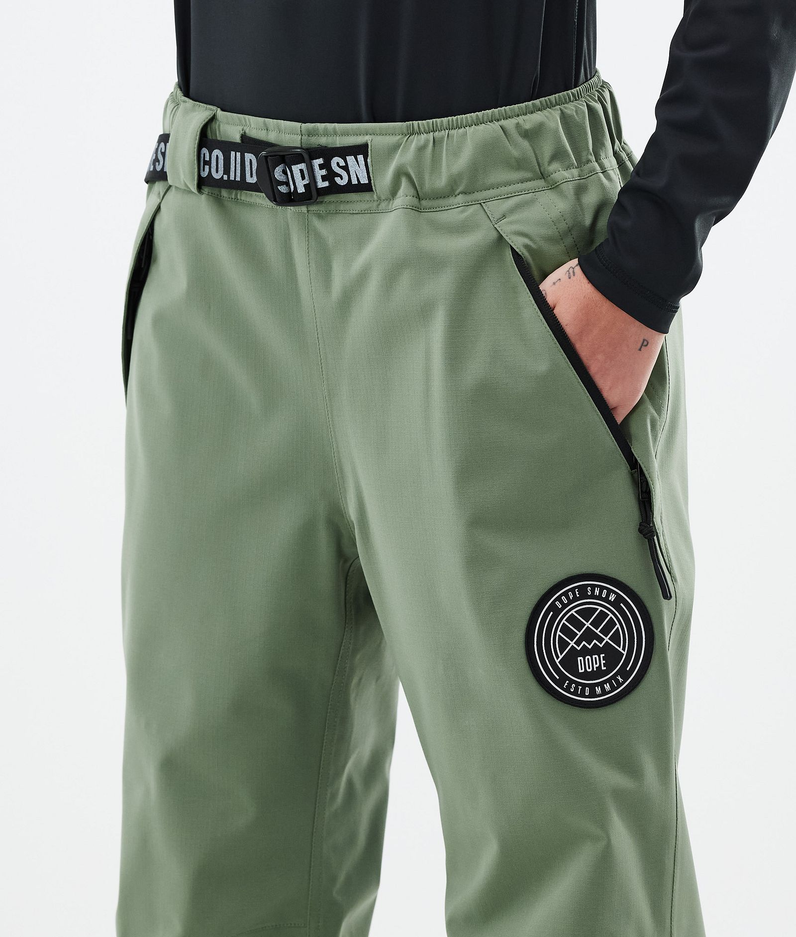 Dope Blizzard W Pantalon de Snowboard Femme Moss Green, Image 5 sur 5